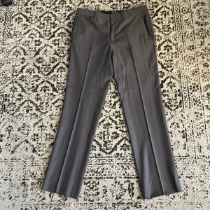 Topman Gray Suit Pants Slim Fit